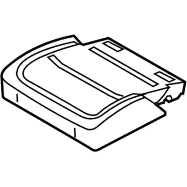 CA8Z7463841D - Body: Seat Cushion Pad for Ford: Flex Image
