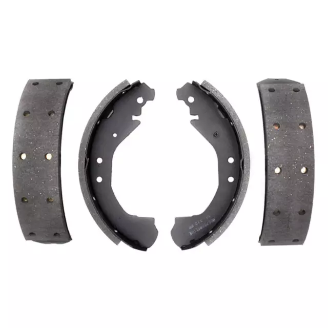 18030062 - : Brake Shoes for Cadillac: Escalade | Chevrolet: Blazer, C1500, C2500, C3500, C3500HD, K1500 Pickup, K2500 Pickup, K3500 Pickup, Suburban C1500, Suburban C2500, Suburban K1500, Suburban K2500, Tahoe | GMC: C1500 Pickup, C2500 Pickup, C3500 Pickup, C3500HD, K1500 Pickup, K2500 Pickup, K3500 Pickup, Suburban C1500, Suburban C2500, Suburban K1500, Suburban K2500, Yukon Image