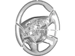 BK2Z3600AA - Steering: Steering Wheel for Ford: Transit Connect Image