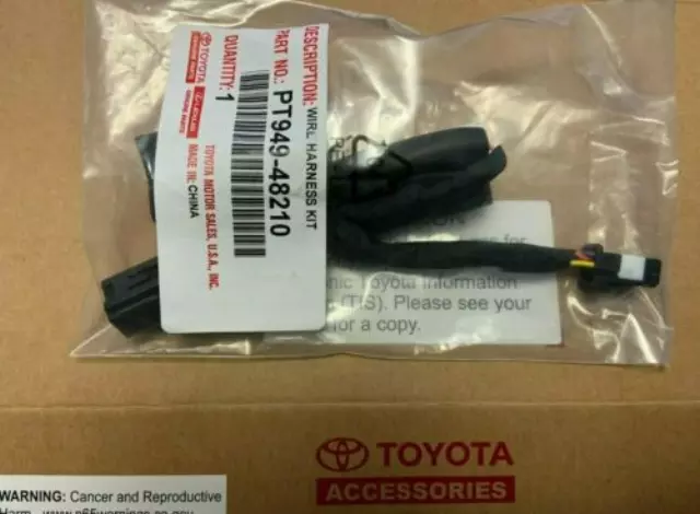PT94948210 - Audio/Video: Integrated Dashcam Wire Harness for Toyota: Camry, Crown, Highlander, Prius, Prius Prime, RAV4, RAV4 Prime, Venza Image