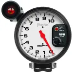 5899 - : GAUGE, TACHOMETER, 5", 10K RPM, PEDESTAL W/ EXT. SHIFT-LITE, PHANTOM for AutoMeter Image