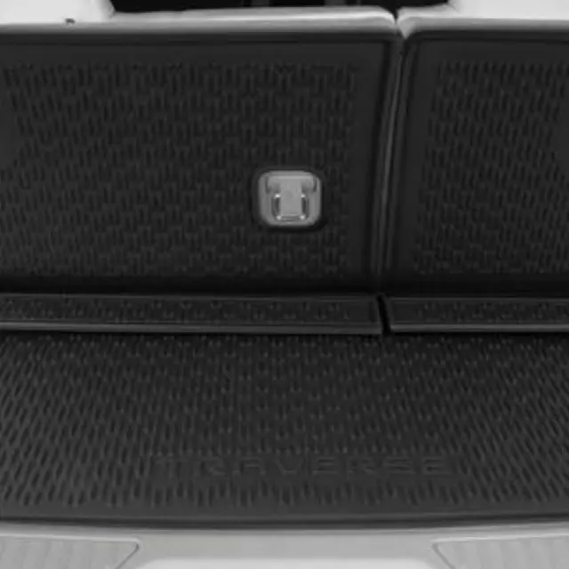 84004130 - : Cargo Area Liner in Jet Black with Traverse Script for Chevrolet: Traverse Image