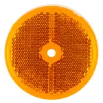 40073 - : 2½" Round Stick-On Reflectors, Amber for Grote Lighting Image