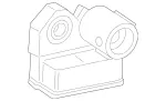 9058100 - Electrical Equipment and Instruments: Acceleration Sensor for Mercedes-Benz Image