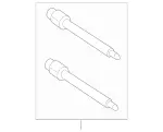 4213974 - : Guide Bolt for Mercedes-Benz: E550 Image
