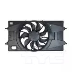621100 - : Dual Radiator and Condenser Fan Assembly - Replaces Chevrolet 19417092, 19417092 for TYC Image