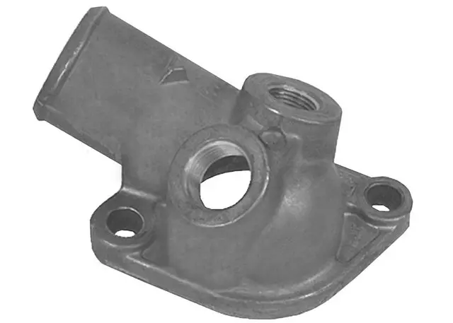 151404 - Cooling System: ACDelcoâ„¢ Thermostat Housing for Cadillac: DeVille, Fleetwood | Chevrolet: Camaro, Caprice, El Camino, Impala, Monte Carlo | GMC: Caballero | Oldsmobile: Cutlass Calais, Cutlass Salon, Cutlass Supreme | Pontiac: Bonneville, Firebird, Grand Prix, Parisienne Image