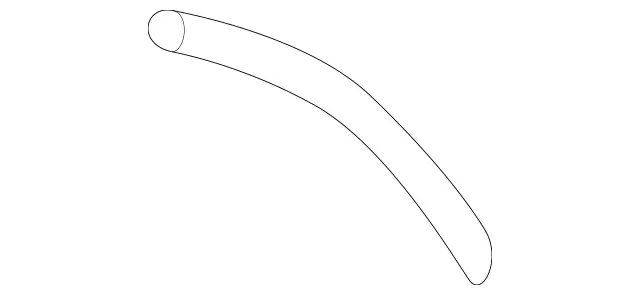 2116390294 - : Sunroof Drain Hose for Mercedes-Benz Image