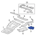 7L2Z7811252A - Body: Rear Extension for Ford: Explorer | Mercury: Mountaineer Image