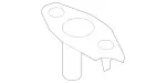 239978548 - : Turbocharger Oil Line Gasket for Mercedes-Benz: Sprinter 2500, Sprinter 3500, Sprinter 3500XD Image