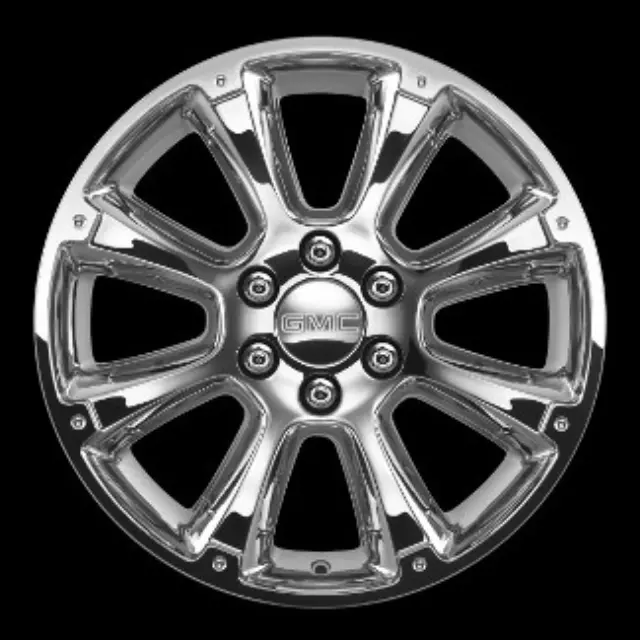 19301335 - Wheels: 22" Wheel, Chrome for Cadillac: Escalade, Escalade ESV, Escalade EXT | Chevrolet: Avalanche, Silverado 1500, Silverado 2500 HD, Silverado 3500 HD, Suburban 1500, Suburban 2500, Tahoe | GMC: Sierra 1500, Sierra 2500 HD, Sierra 3500 HD, Yukon, Yukon XL 1500, Yukon XL 2500 Image