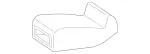 22192005218L53 - Body: Center Cushion for Mercedes-Benz Image