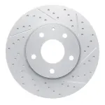 83080082R - : DFC Geoperformance Rotor - Drilled and Slotted for DYNAMIC FRICTION Image