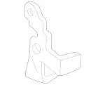 2032770340 - : Holder for Mercedes-Benz: C55 AMG, CLS500, E320, E500, GL320, GL550, ML500, ML550, R500, SL500 Image