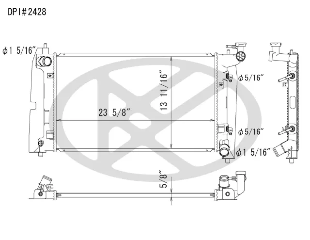 A2428 - : Koyorad Radiator for Koyo Image