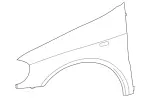 1638800106 - Body: Fender for Mercedes-Benz Image