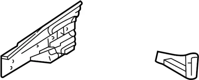 641800W70A - Body: Reinforcement for INFINITI: QX4 Image