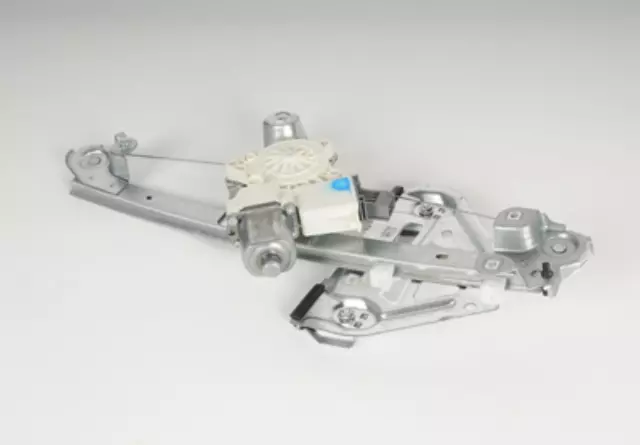 Rear Driver Side Power Window Regulator and Motor Assembly - GM (25999740)
