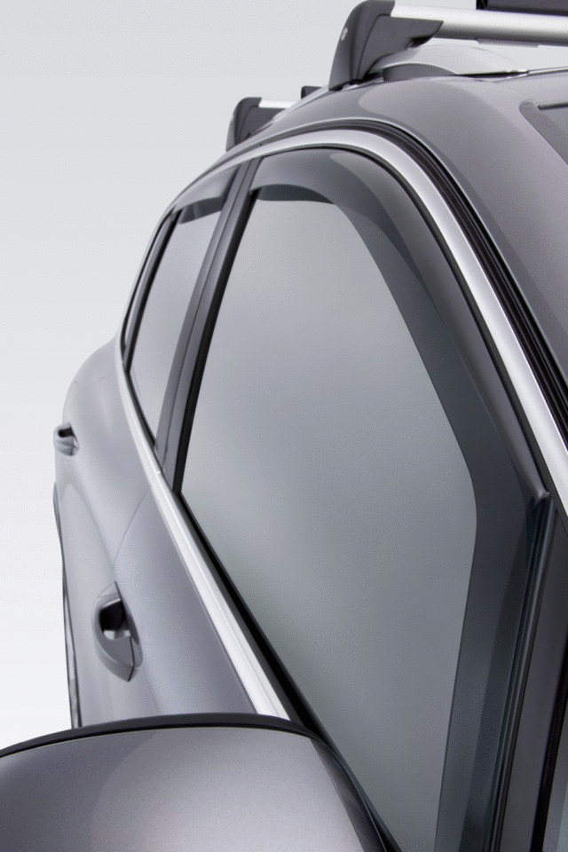 7P0072194HU3 - Exterior: Side Window Deflectors - Rear - Smoke for Volkswagen: Touareg Image