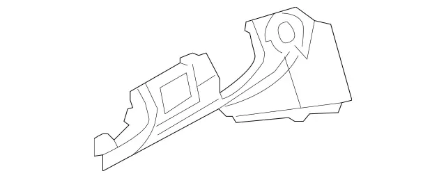 16468035879D84 - Body: Column Cover for Mercedes-Benz Image