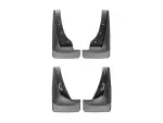 110070120070 - : Black MudFlap No-Drill DigitalFit® MudFlap Kit for WeatherTech Image