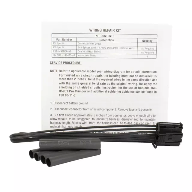 Wire Assembly - Ford (BU2Z-14S411-MA)