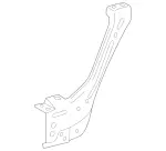 2316202314 - Cowl, Front Panel: Holder for Mercedes-Benz Image