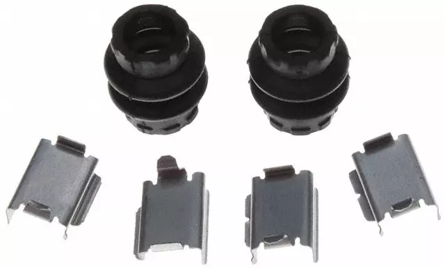 18K1072 - Brake: Front Disc Brake Hardware Kit for Buick: Rendezvous | Chevrolet: Venture | Chrysler: Town &amp; Country, Voyager | Dodge: Caravan, Grand Caravan | Ford: Freestar | Jeep: Liberty | Mercury: Monterey | Oldsmobile: Silhouette | Pontiac: Montana Image