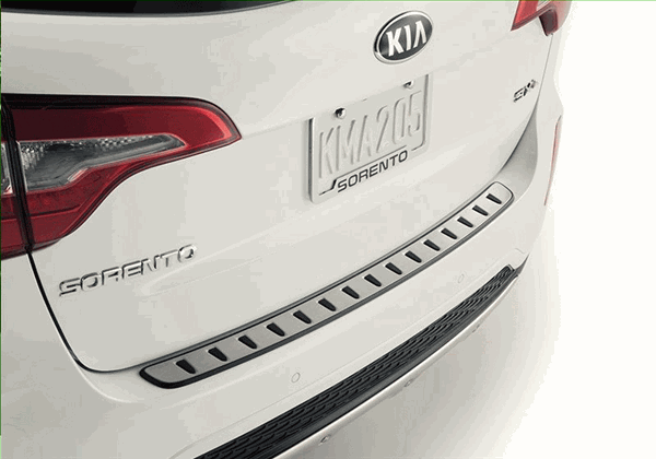 Rear Bumper Protector - Stainless Steel - Kia (2PF31-AC700)