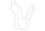 1132372140 - Emission System: A.I.R Pump Bracket for Mercedes-Benz Image
