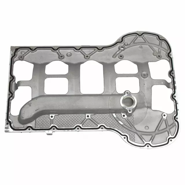 8C3Z6675A - Engine: Upper Oil Pan for Ford: F-250 Super Duty, F-350 Super Duty, F-450 Super Duty, F-550 Super Duty Image
