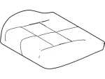 5L5Z10632A22AA - Body: Seat Cushion Pad for Ford: Ranger Image