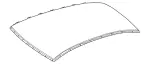 205650370064 - Roof: Paneling, Roof for Mercedes-Benz: C350e, C400, C450 AMG, C63 AMG Image