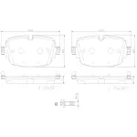 P85180N - : PRIME Ceramic Brake Pad Set for Brembo Image