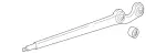 4613500006 - Rear Axle: Handle Bar for Mercedes-Benz Image