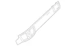 2126802427 - Trim: Trim Bar for Mercedes-Benz Image