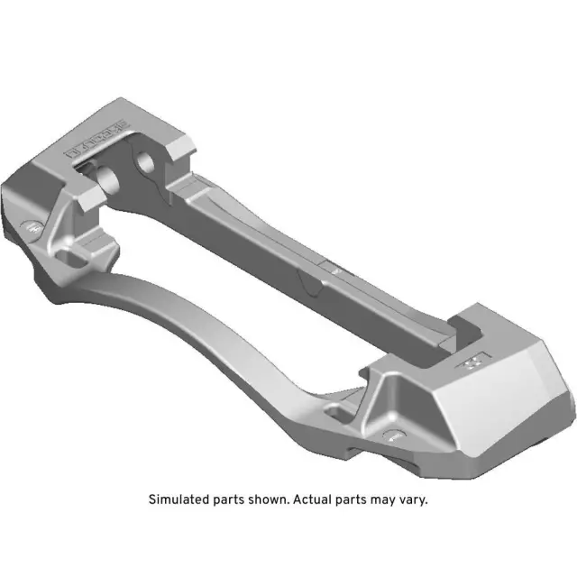 20955462 - Brakes: Disc Brake Caliper Bracket for Chevrolet: Silverado 2500 HD, Silverado 3500 HD, Suburban 3500 HD | GMC: Sierra 2500 HD, Sierra 3500 HD Image