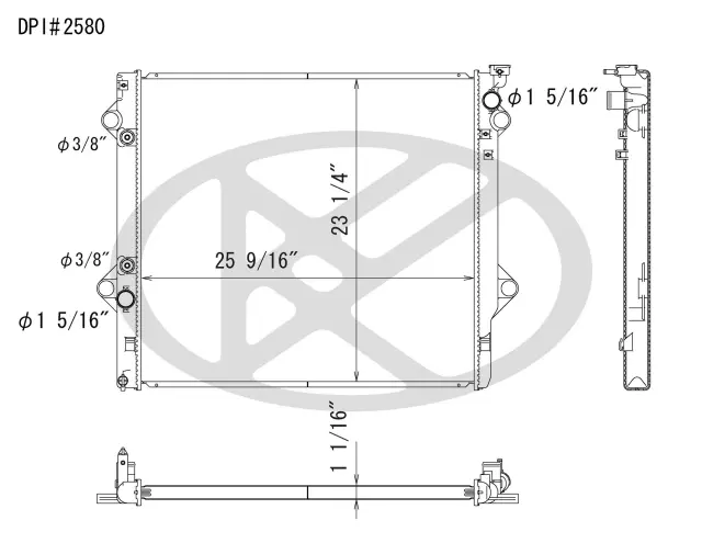 A2580 - : Koyorad Radiator for Koyo Image