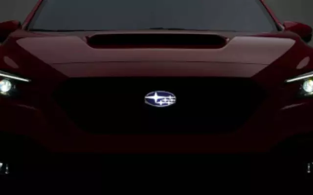 J1010VC201 - Exterior: 2022-2025 Subaru WRX Front Soft White LED Grille Emblem for Subaru: WRX Image