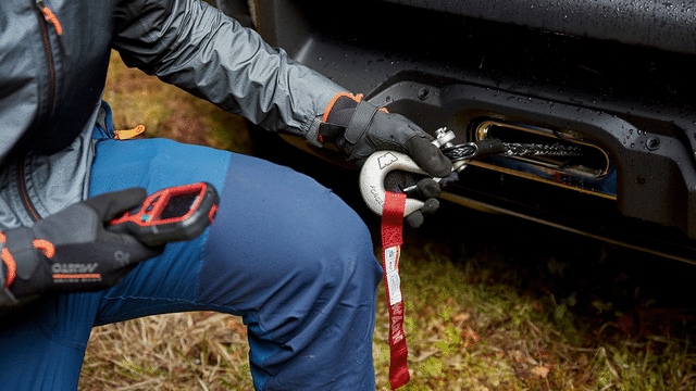 VPLEP0426 - : Remote Control Electric Winch for Land Rover: Defender 110, Defender 130, Defender 90 Image