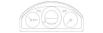 2049004607 - : Instrument Cluster for Mercedes-Benz Image