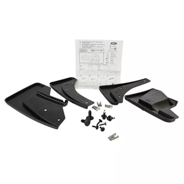 7H6Z16A550AA - Exterior: Splash Guards - Molded - 4-Pc Kit for Lincoln: MKZ Image