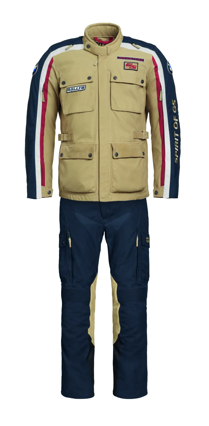 はまやっこ BMW Motorrad Rallye スーツ BMW Motorrad Rallye Grey Blue Men's Motorcycle Racing Jacket