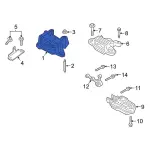 LX6Z6038H - Engine: Front Mount for Ford: Escape | Lincoln: Corsair Image