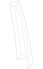 1666900487 - : Trim Molding for Mercedes-Benz Image