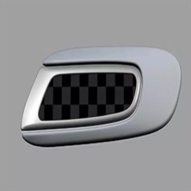 51132365737 - Exterior: Small Side Scuttles - Black/Grey Checkered for Mini Image