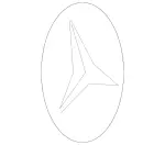 1717580058 - Body: Emblem for Mercedes-Benz Image