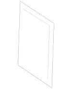 2466160100 - Substructure: Sealing Plate for Mercedes-Benz: B Electric Drive, B250e, CLA250, GLA250 Image
