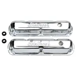 4495 - : Signature Series Valve Covers for Chrysler 318-340-360 V8 65-91 for Edelbrock Image