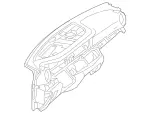21368053043D16 - Body: Instrument Panel for Mercedes-Benz Image